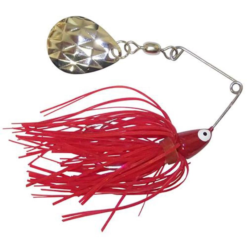 Strike King Micro-King Spinnerbait Red