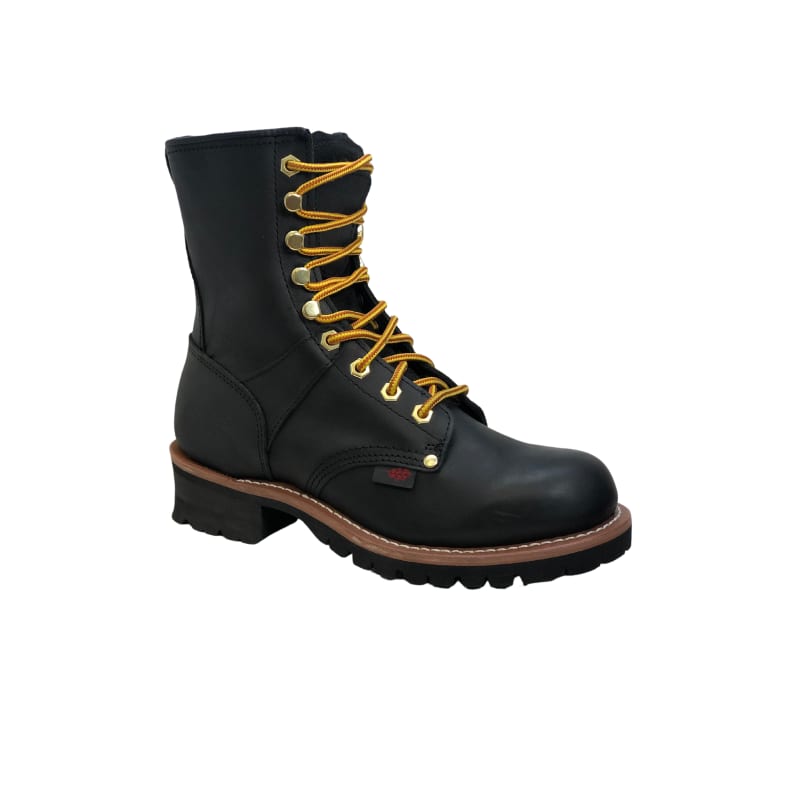 Men s Black Soft Toe Logger Boots by Field Forest at Fleet Farm