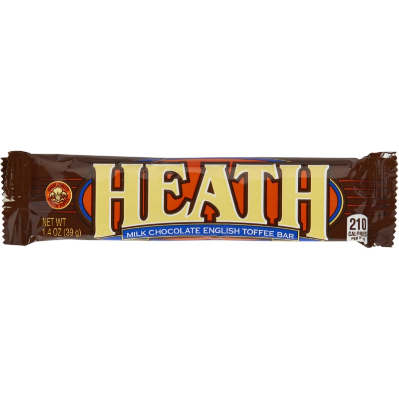 HEATH Milk Chocolate English Toffee Candy Bar, 1.4 oz