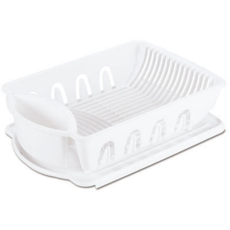 Sterilite dish rack black discount