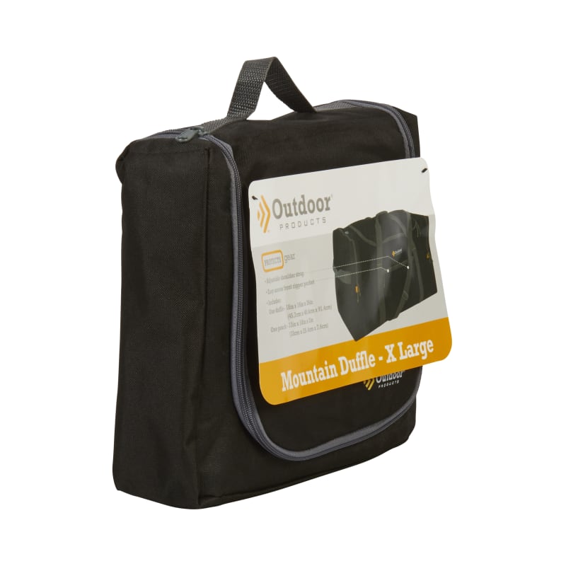 Mountain Black Duffel Bag by Outdoor Products at Fleet Farm