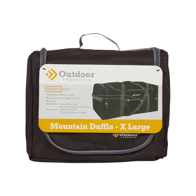 Outdoor Products Mountain Duffle Black / Medium