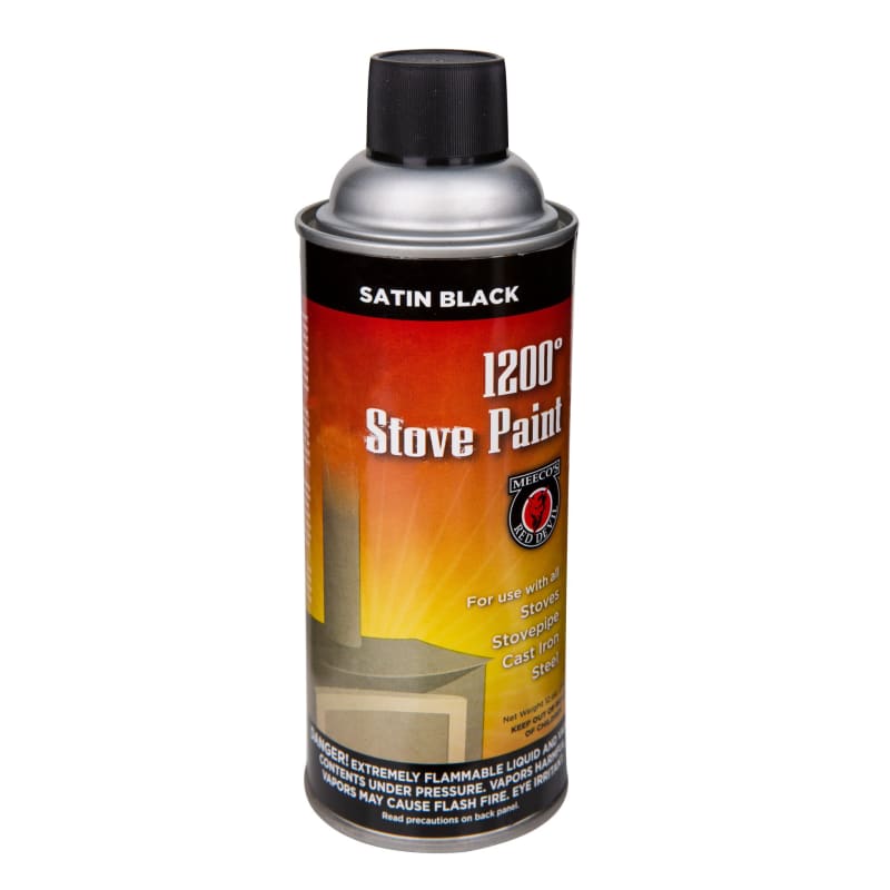 1200-Degree Satin Black Spray Paint - 12 oz at Fleet Farm