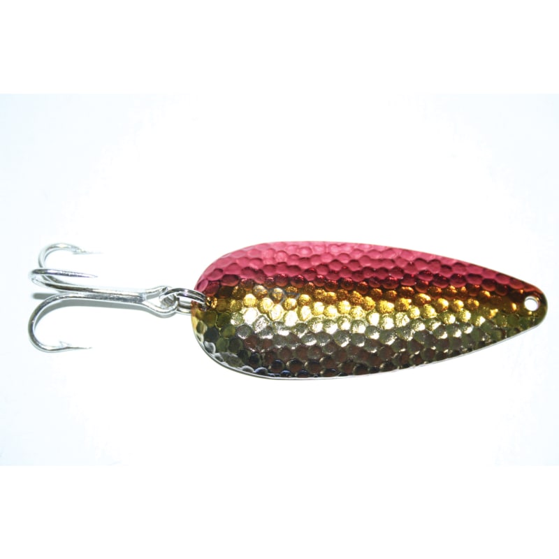 Dardevle Spoon - Hammered Nickel/Red/Gold by Eppinger at Fleet Farm