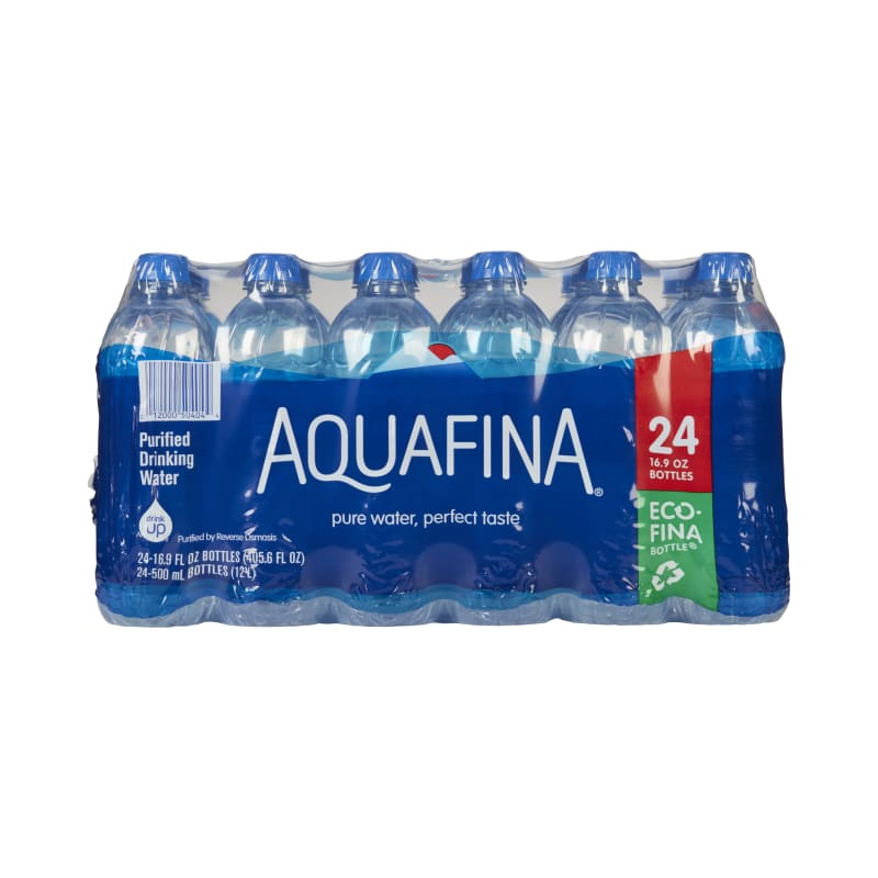 QFC Purified Drinking Water, 24 bottles / 16.9 fl oz - QFC