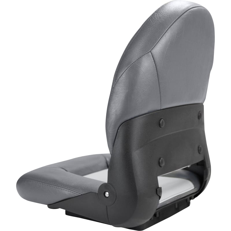 NaviStyle Black & Charcoal High-Back Boat Seat by Tempress at