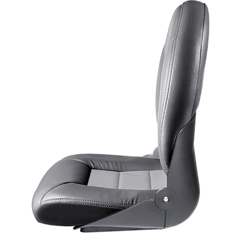 NaviStyle Gray & Charcoal High-Back Boat Seat by Tempress at Fleet