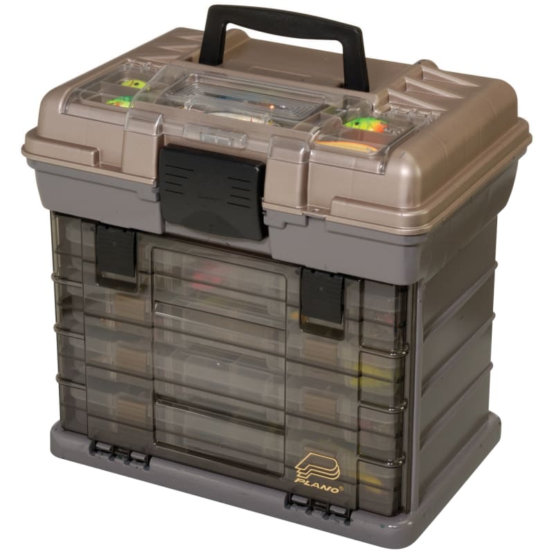 Guide Series Graphite Sandstone StowAway Rack System Tackle Box 3700