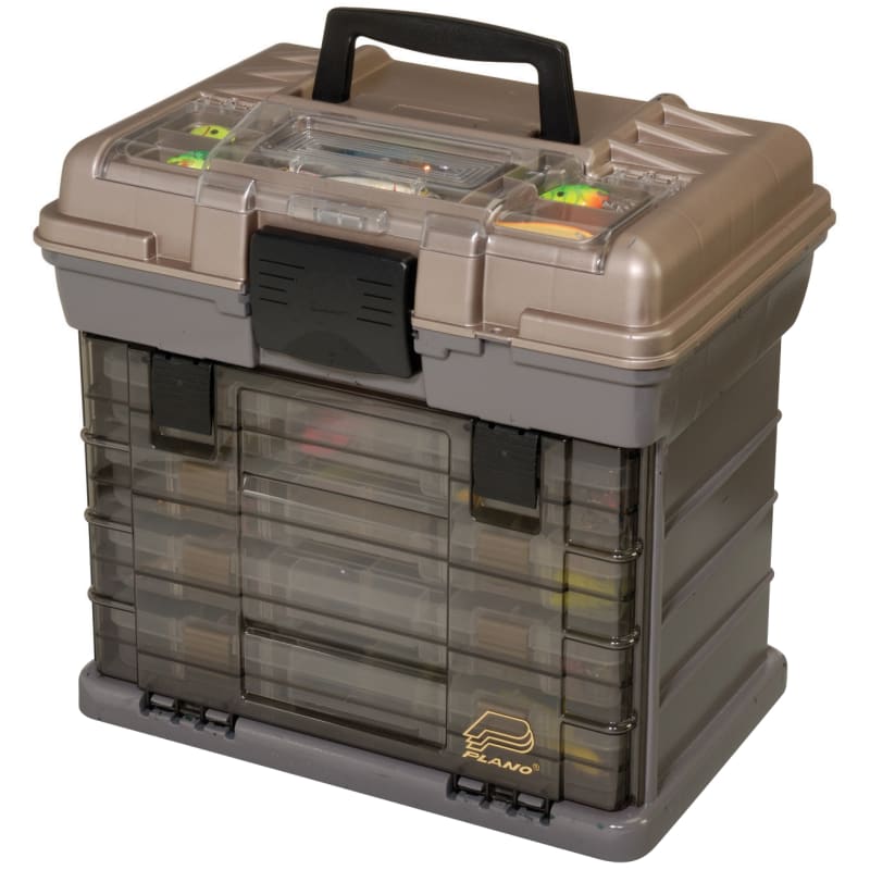 Plano 137401 Guide Series Stowaway Rack Tackle Box System, Sandstone