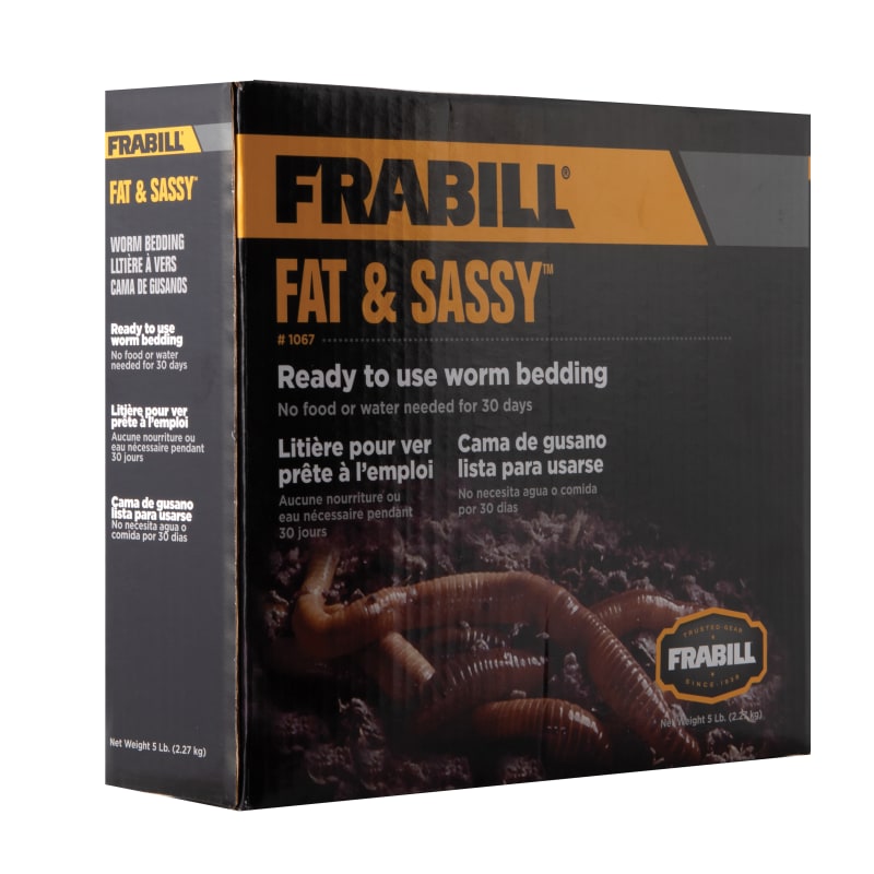 Frabill Fat & Sassy Pre-Mixed Worm Bedding - 5 lbs