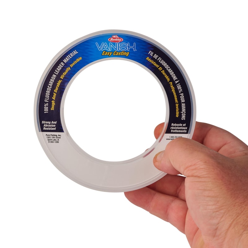 Vanish Fluorocarbon Fishing Line/Leader Material 