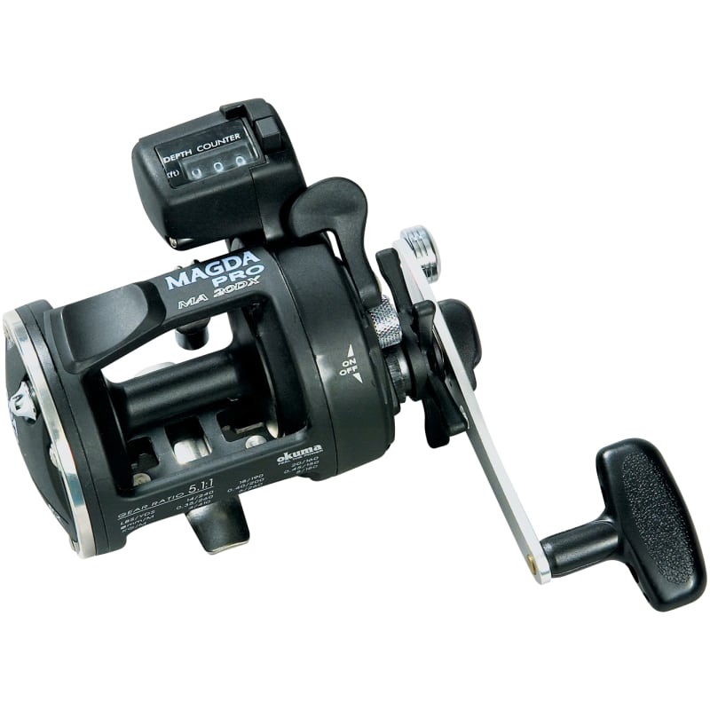 Okuma Magda Pro Line Counter Trolling Reel With Auto Trip MA 45DX