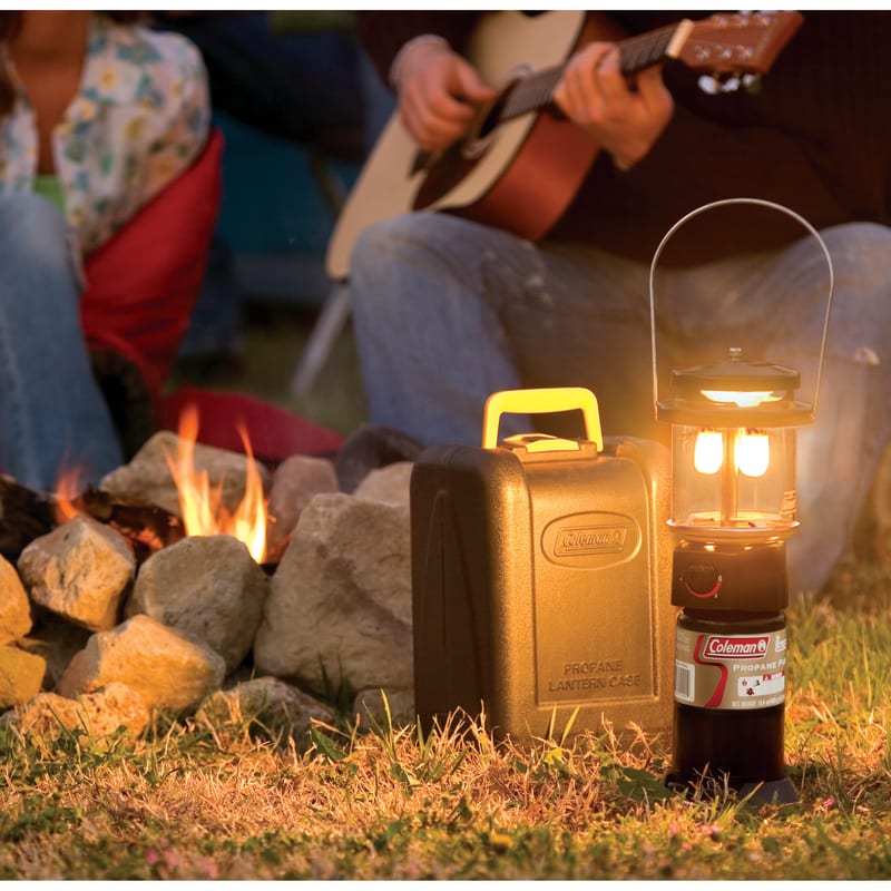 Coleman Lantern, Dual Fuel, 2-Mantle, with Carry Case