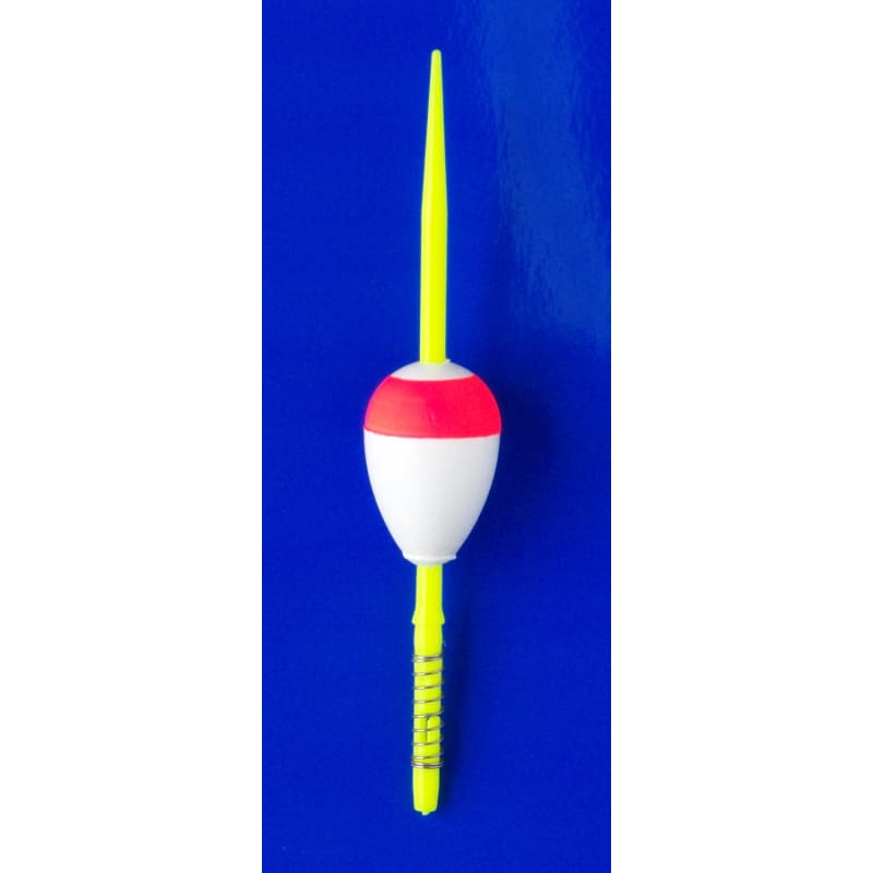 Comal Tackle Pear Spring Stick Float, Red/White