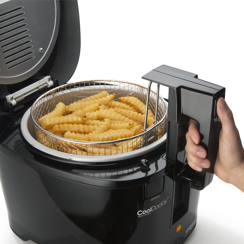 CoolDaddy Deep Fryer - Black by Presto at Fleet Farm