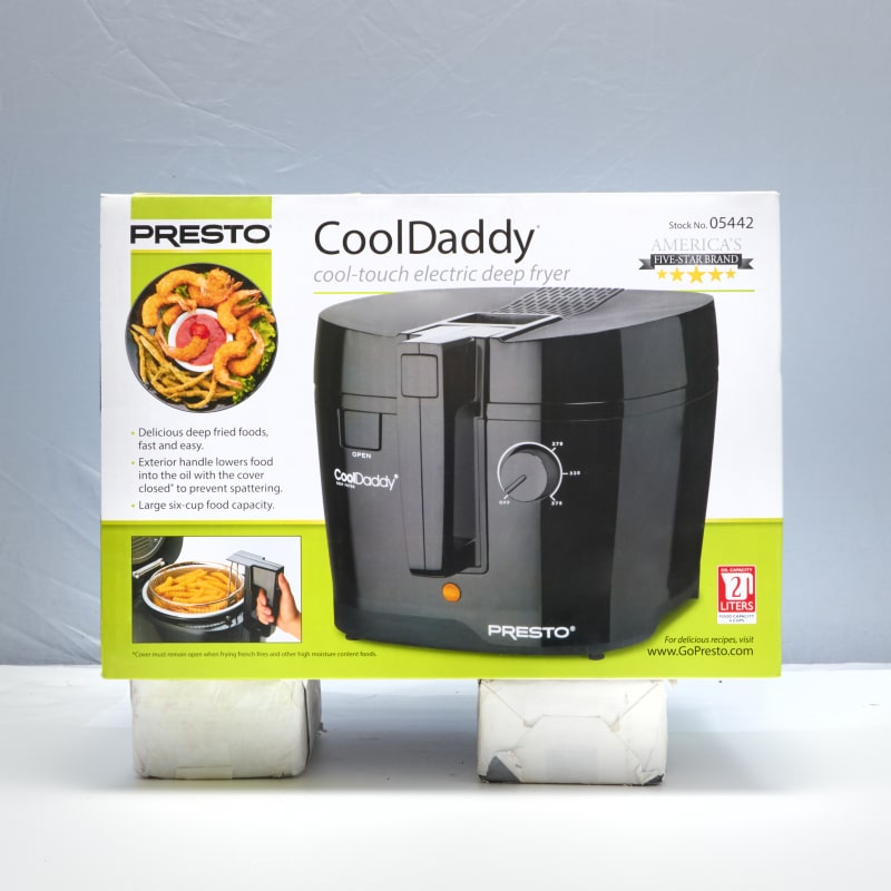 CoolDaddy Deep Fryer - Black by Presto at Fleet Farm