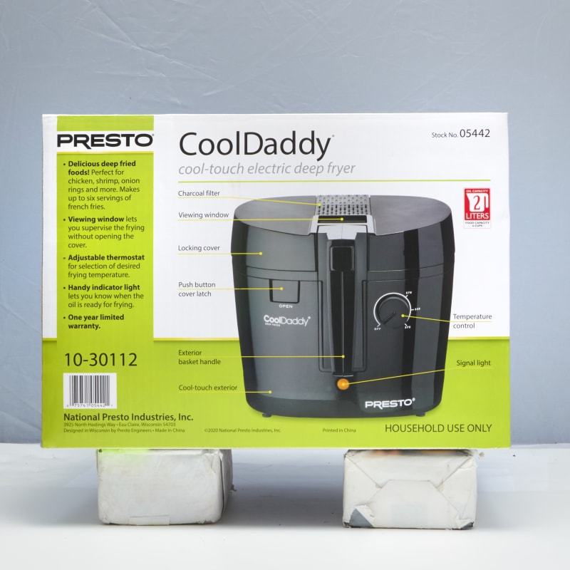 Presto 05442 CoolDaddy Deep Fryer Review 