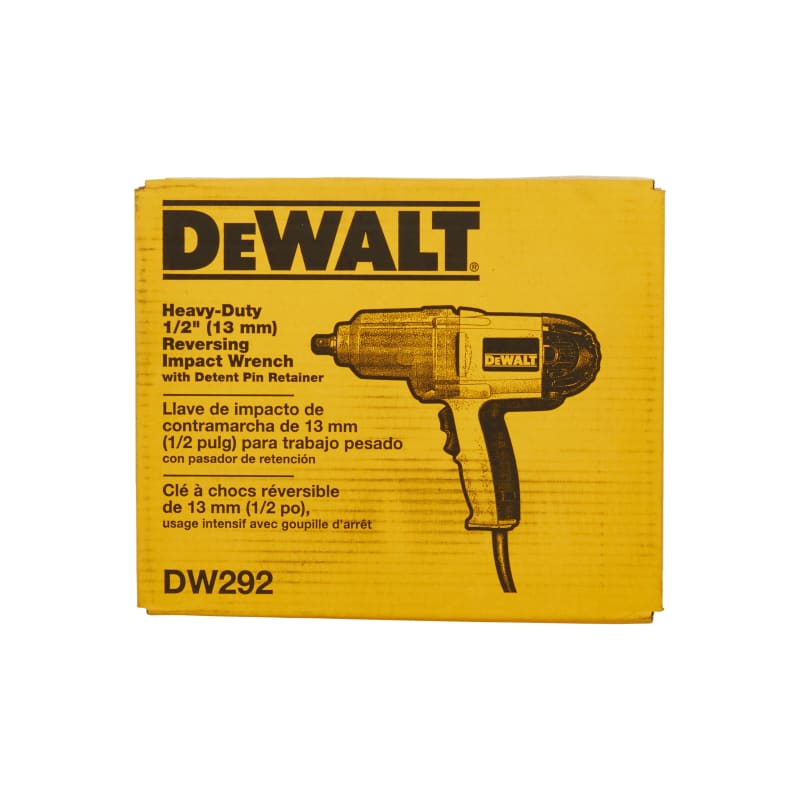 1 2 in Impact Wrench w Detent Pin Anvil by DEWALT at Fleet Farm