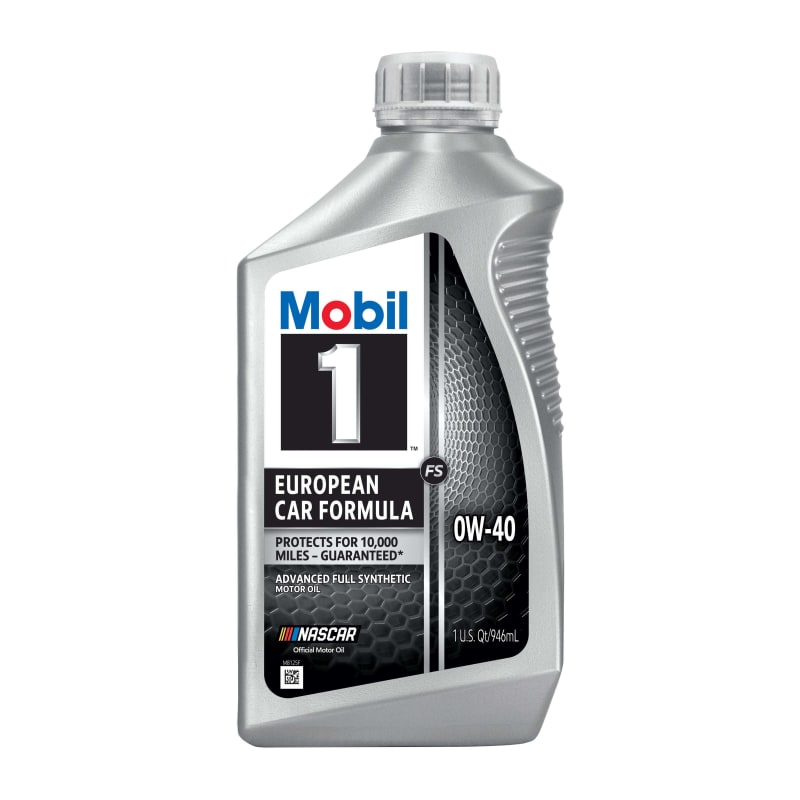 Mobil 1 European Car Formula Full Synthetic Motor Oil - 0W-40 by