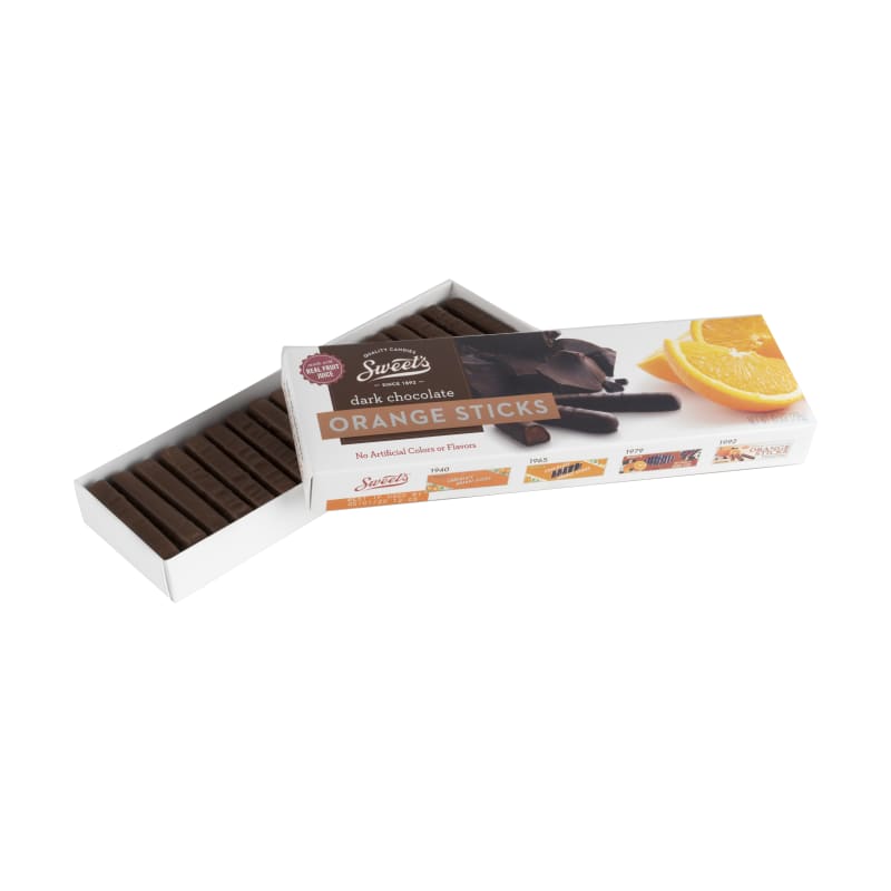 Norman Love Confections  Buy Dark Chocolate-Covered Orange Sticks