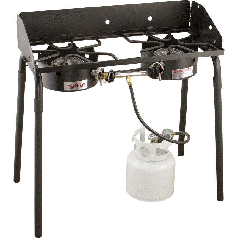 Explorer 2-Burner Liquid Propane Stove by Camp Chef at Fleet Farm