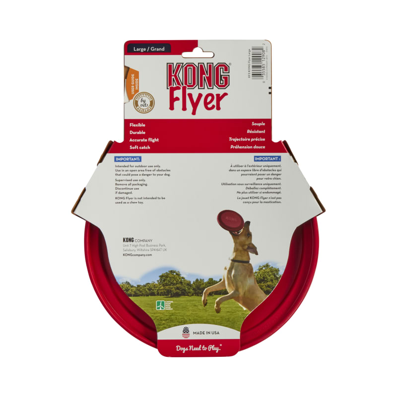 Red kong frisbee deals