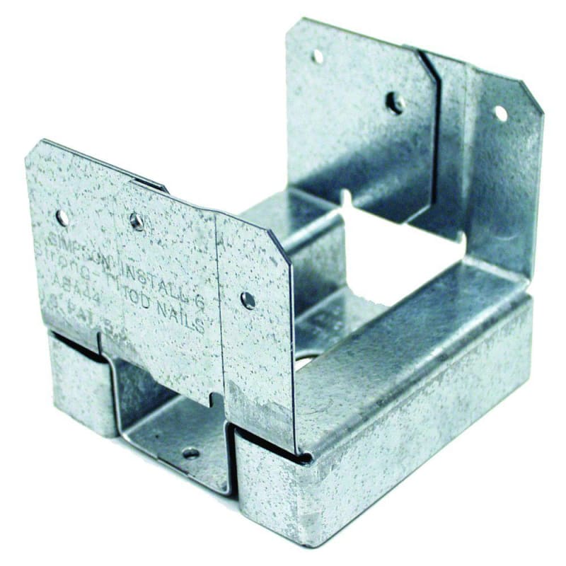 ZMAX 16-Gauge Adjustable Post Base 4X4 by Simpson Strong-Tie