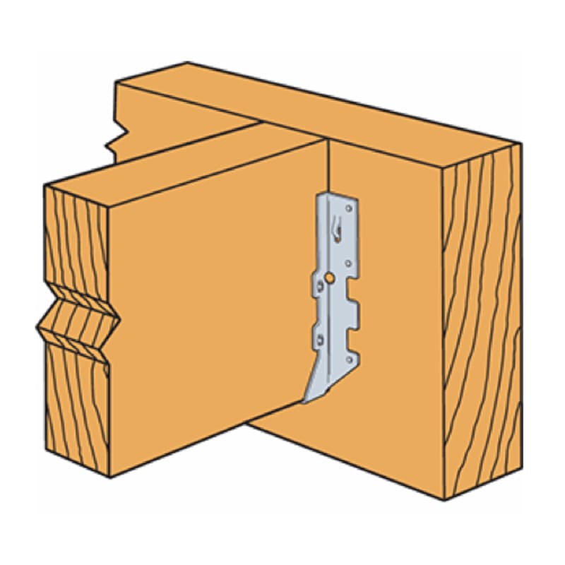 ZMAX 18-Gauge Double Shear Joist Hanger 2X8 by Simpson ZMAX 18-Gauge Double Shear Joist Hanger 2X8 by Simpson