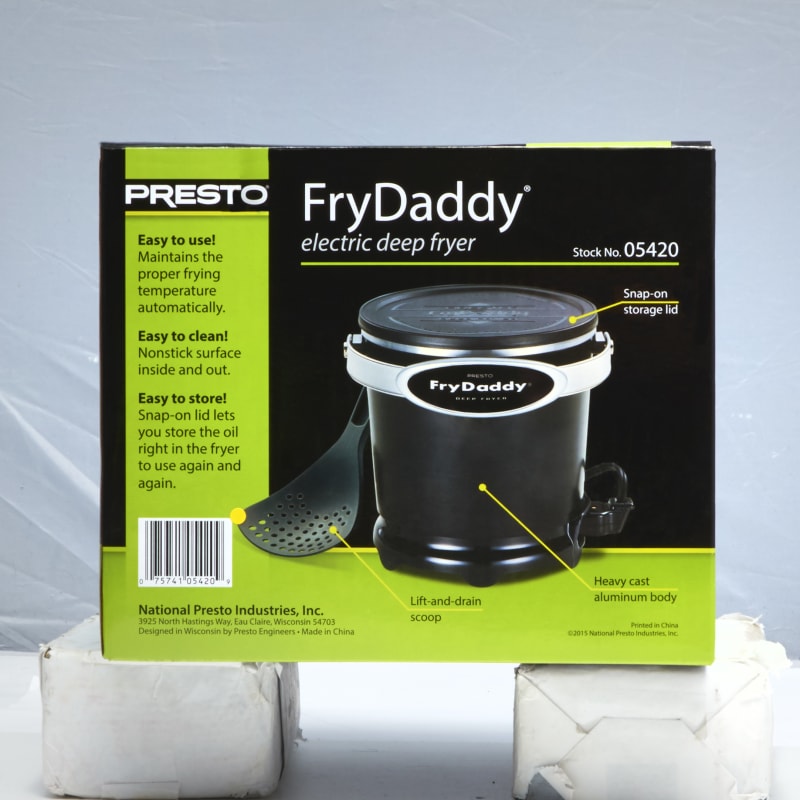 Presto Fry Daddy 4-Cup Electric Deep Fryer, Aluminum