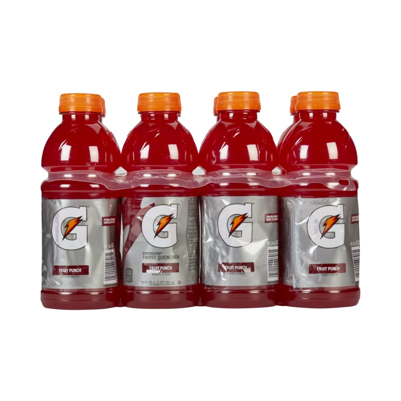 Gatorade Fruit Punch Sports Drink - 8pk/20 Fl Oz Bottles : Target