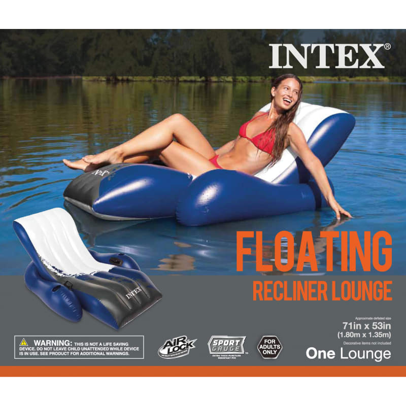 Intex floating lounger shop