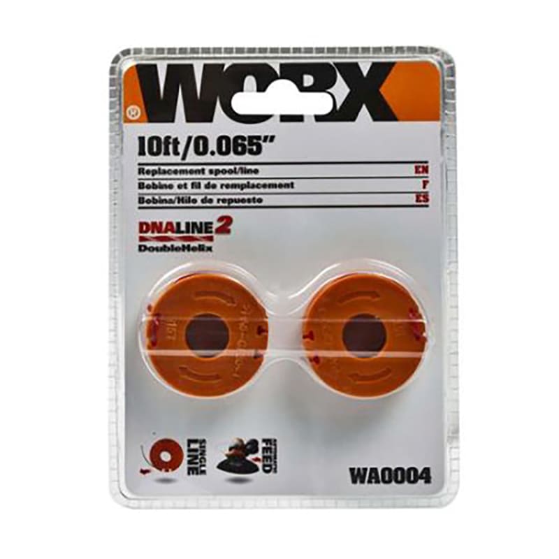 Grass Trimmer Replacement Spool w/ Line Pk by WORX at Fleet Farm