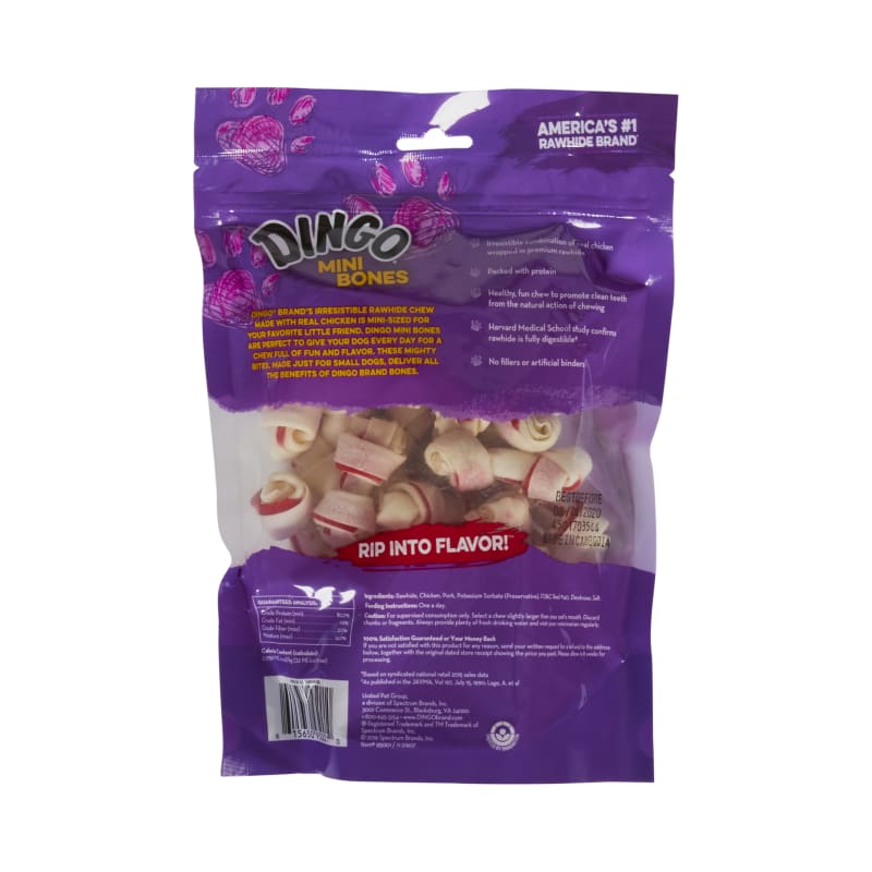 Dingo rawhide mini bones discount