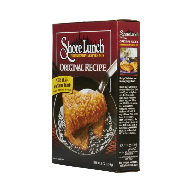 best boxed fish batter Shore Lunch 9 oz. Original Recipe Fish Breading/Batter Mix