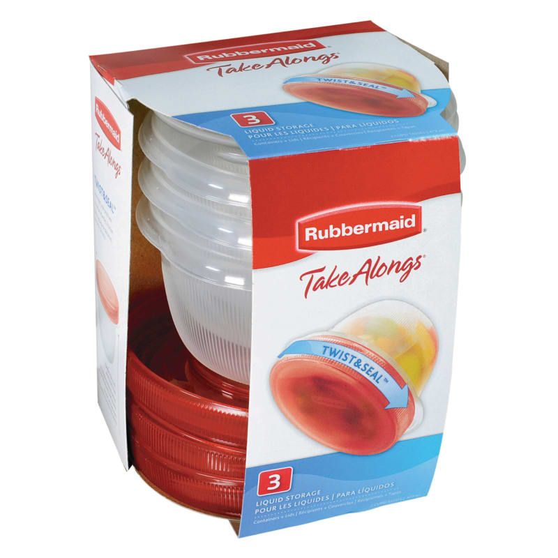 Wholesale Rubbermaid Twist & Seal Containers 2 Cup - GLW