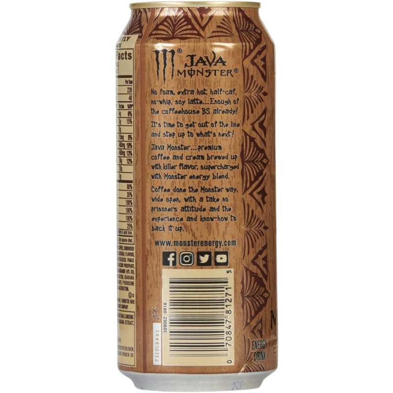 Monster Energy Java Monster 15 oz Loca Moca Coffee Energy ...