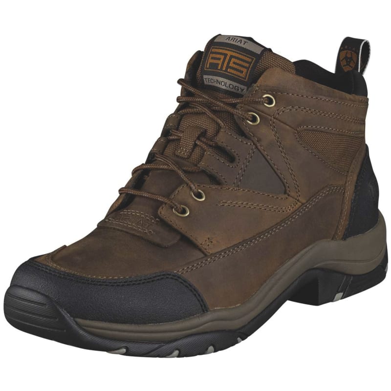 Men s Distressed Brown Terrain Hiking Boots