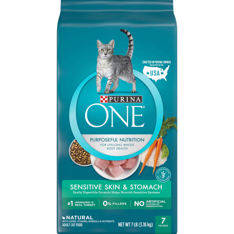 ONE Adult Sensitive Systems Dry Cat Food