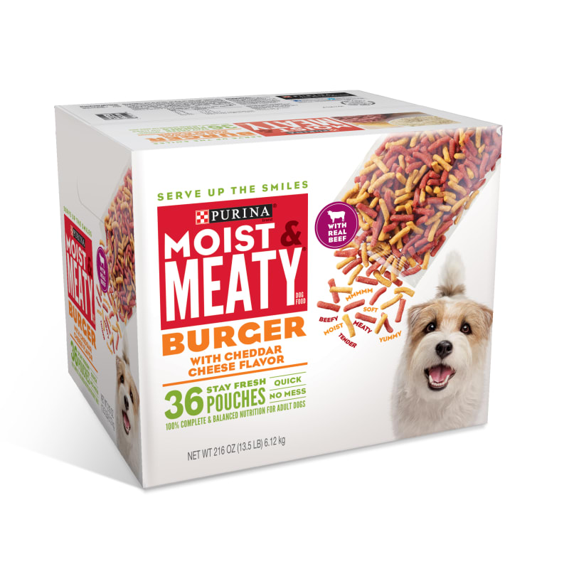 Is purina moist and top meaty bad for dogs