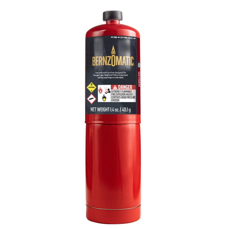 BernzOmatic Oxygen Torch Cylinder 1.4 Oz. by BernzOmatic at