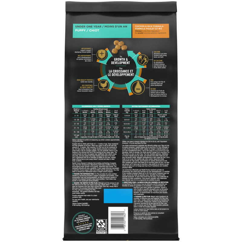 Pro plan puppy food ingredients new arrivals