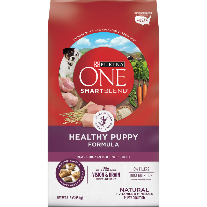 ONE Healthy Puppy High Protein Chicken Flavor Dry Food 8 lbs by