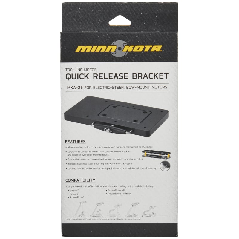 Quick Release Bracket MKA -21 by Minn Kota at Fleet Farm