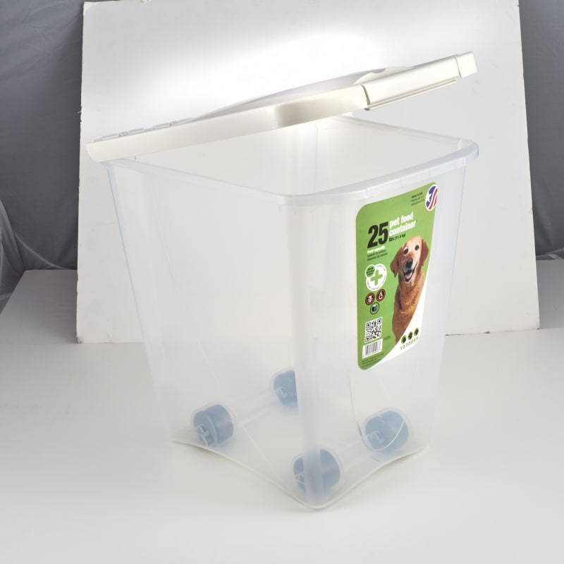 Van ness pet food container 25 lb new arrivals