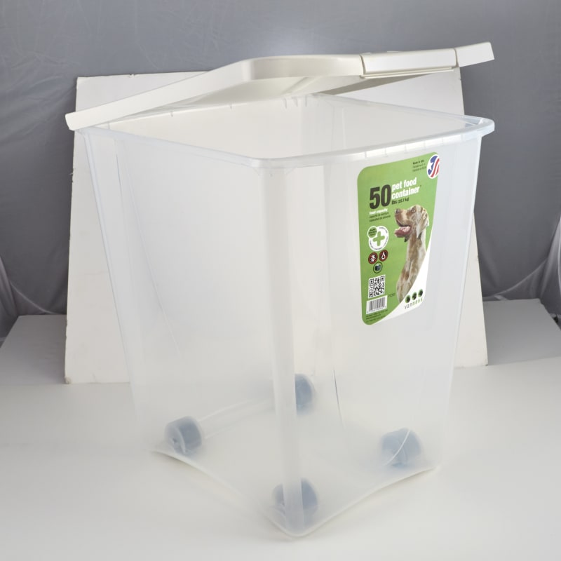 Van ness pet food container 50 lb on sale