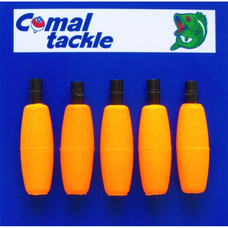 Comal Tackle Non-Weighted Cigar Peg Floats - 1-1 2 in.