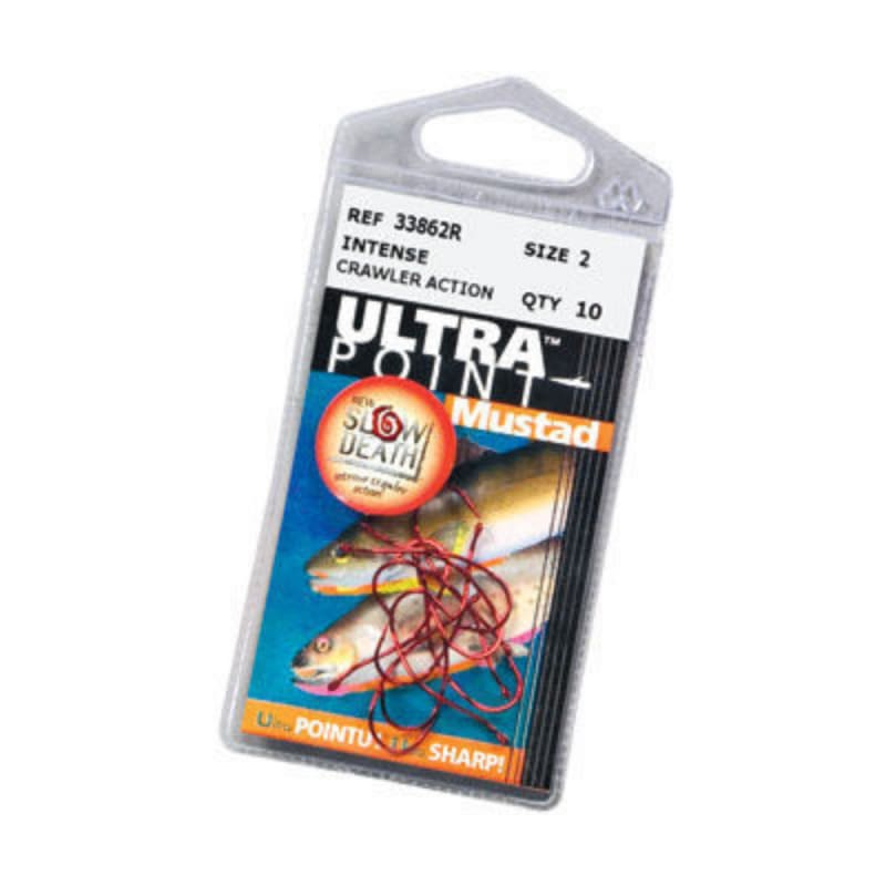 Mustad Slow Death Hook - Red - 2