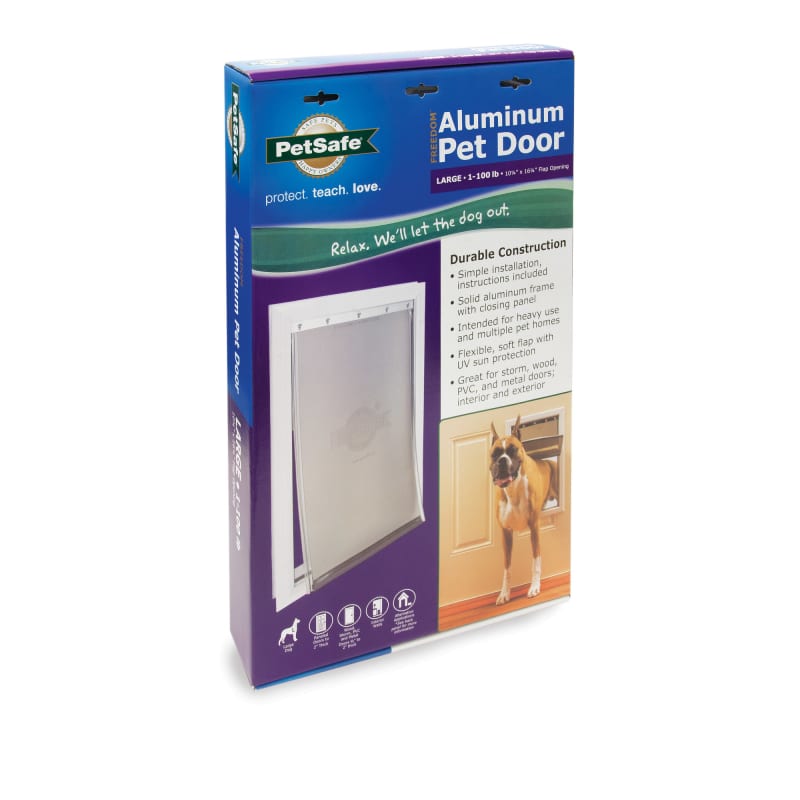 Petsafe large aluminum pet cheap door