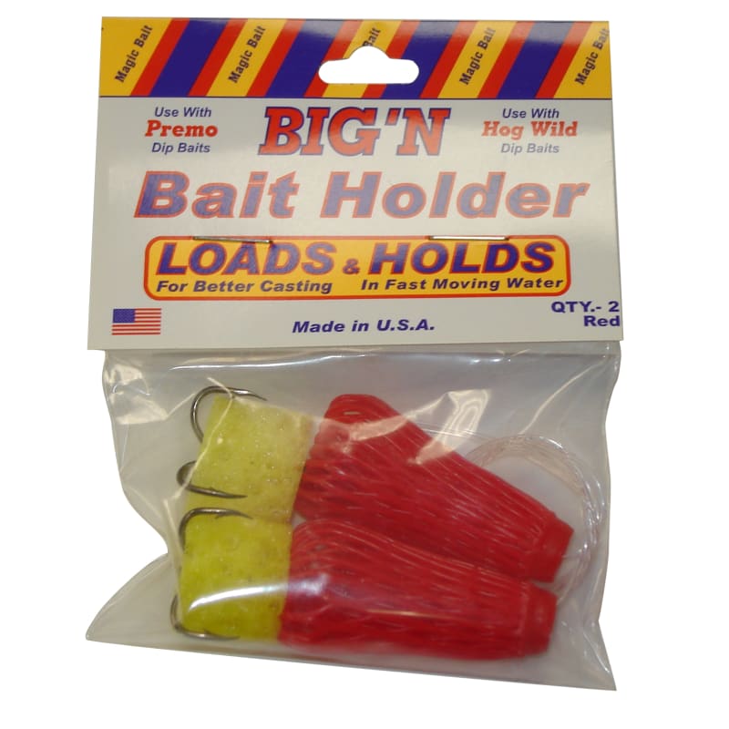 Magic Bait Big'N Bait Holder - Red/Yellow in Green | by Fleet Farm
