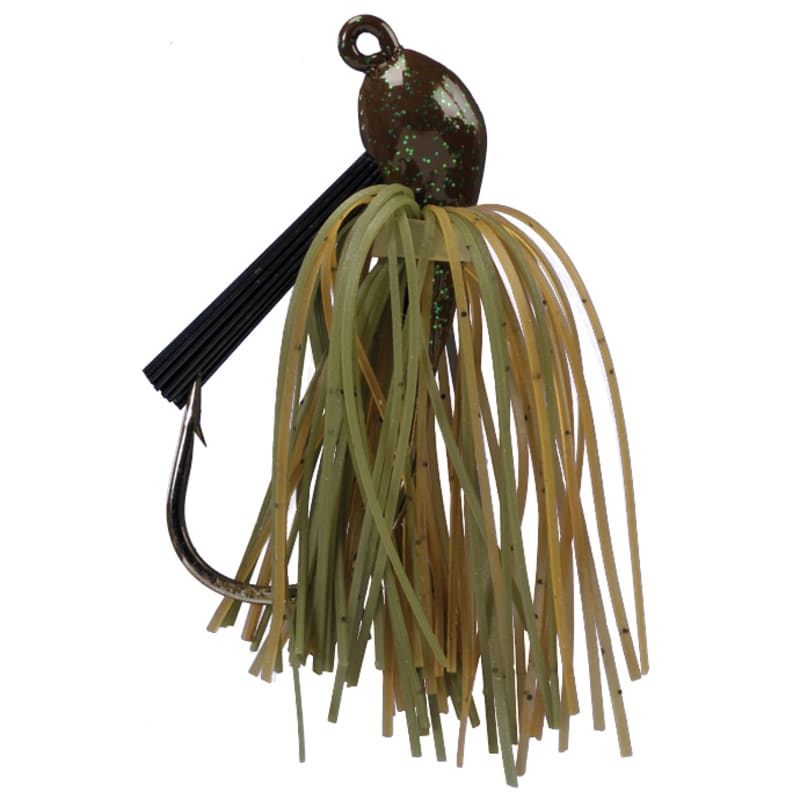 Strike King Bitsy Flip Jig - 1/4 oz - Green Crawfish